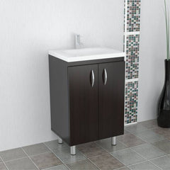 Modern Espresso Color Vanity and Sink