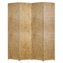 1" x 84" x 84" Gold Wood  Screen