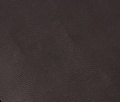 Black Faux Leather And Espresso Wooden Bar Chair