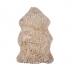 24" x 36" x 1.5" Taupe Single Sheepskin - Area Rug