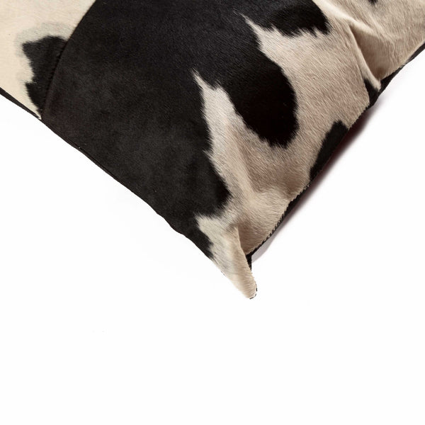 18" x 18" x 5" Black And White Quattro  Pillow