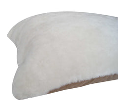 18" x 18" Natural Sheepskin Pillow