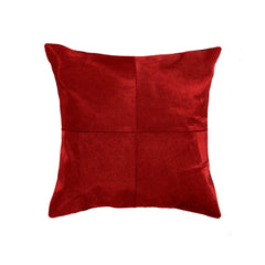 18" x 18" x 5" Red Quattro  Pillow