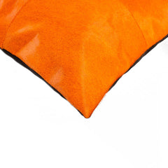 18" x 18" x 5" Orange Quattro  Pillow