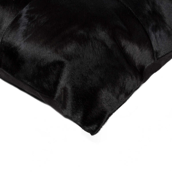 18" x 18" x 5" Black Quattro  Pillow