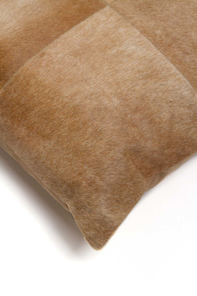 18" x 18" x 5" Tan Quattro  Pillow