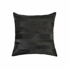 18" x 18" x 5" Black  Pillow