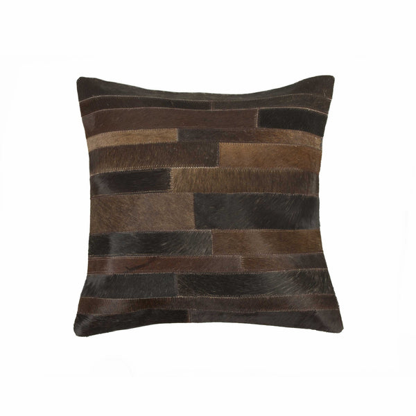 18" x 18" x 5" Chocolate  Pillow