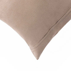 18" x 18" x 5" Salt And Pepper Chocolate And White Cowhide  Pillow