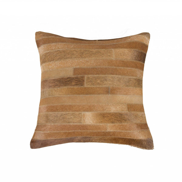 18" x 18" x 5" Brown  Pillow