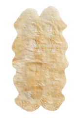 48" x 72" x 2" Gold Quattro Sheepskin - Area Rug