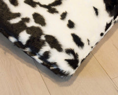 18" x 18" x 5" Sugarland Black and White Faux  Pillow 2 Pack