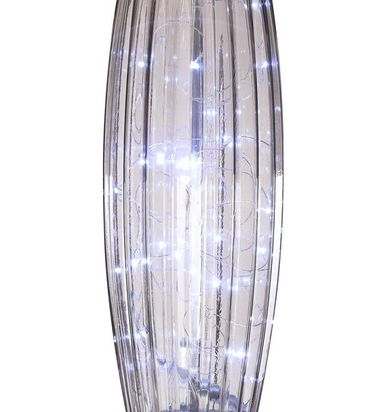 15' X 15' X 28' Sand Nickel Metal Table Lamp