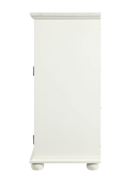 16' X 13' X 30' White Alluring Cabinet