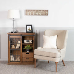 Grateful  Thankful  Blessed Wooden Wall Decor