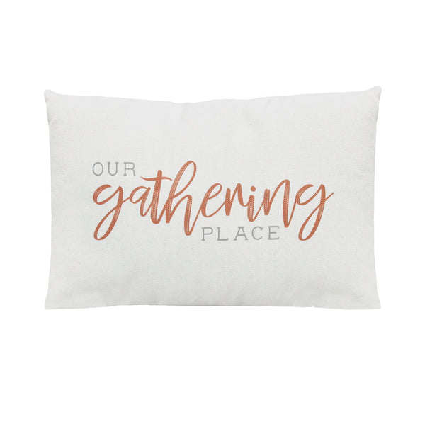 Our Gathering Place Lumbar Accent Pillow