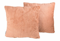18" x 18" x 5" Rose Faux Fur  Pillow 2 Pack