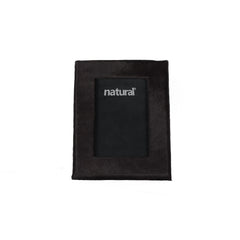 7" x 9" Black  Cowhide   4" x 6" Picture Frame