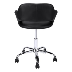 21" x 22.5" x 29" BlackChrome Metal Hydraulic Lift Base  Office Chair