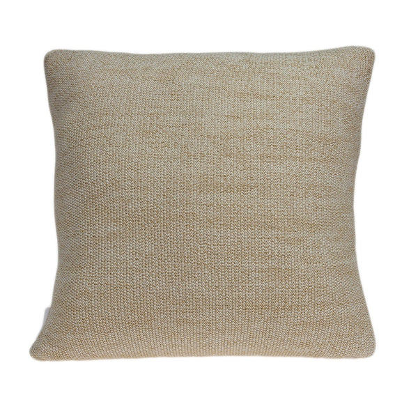 Casual Oatmeal Tweed Accent  Pillow Cover