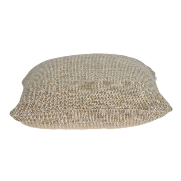 Casual Oatmeal Tweed Accent  Pillow Cover