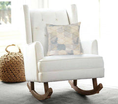 20" x 7" x 20" Transitional Multicolor Accent Pillow Cover With Down Insert