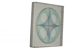 9 x 2 x 18 Multicolor Delectable Glass And Fabric - Shadow Box