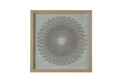 15 x 2 x 20 Stunning Brown Wood And Glass - Shadow Box