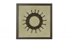 5 x 16 Brown Wood And Glass - Shadow Box