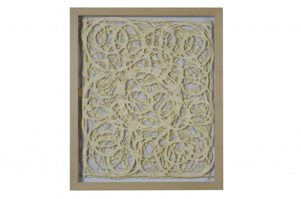 Abstract Paper Circles Shadow Box Wall Art