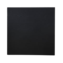 24' X 24' X 24' Black LED Wood Glass End Table