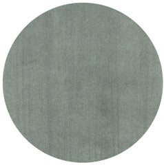 8' Round  Polyester Slate Area Rug