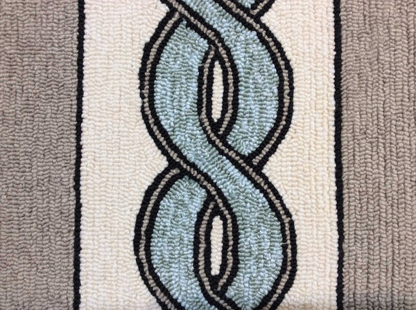 6' x 9'  UV treated Polypropylene Ivory or Spa Area Rug