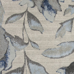 7' x 10'  Polypropylene Grey or  Blue Area Rug