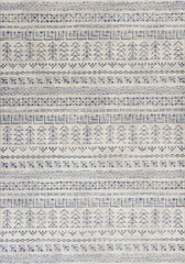 8'x12' Ivory Machine Woven Bohemian Tribal Indoor Area Rug