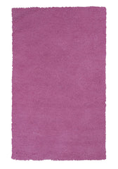 8' x 11'  Bright Hot Pink Shag Area Rug