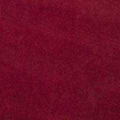 8' Ruby Red Hand Tufted Bordered Tropical Plants Round Indoor Area Rug