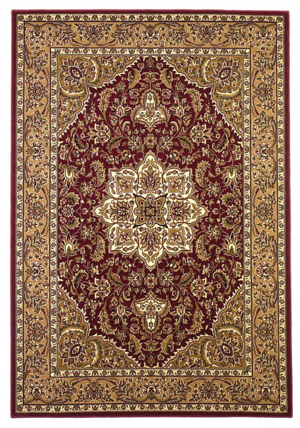 9' x 13'  Polypropylene Red or  Beige Area Rug
