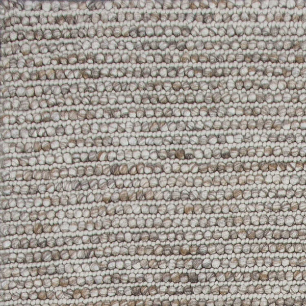 9'x13' Natural Beige Hand Woven Knobby Loop Indoor Area Rug
