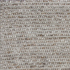 9'x13' Natural Beige Hand Woven Knobby Loop Indoor Area Rug