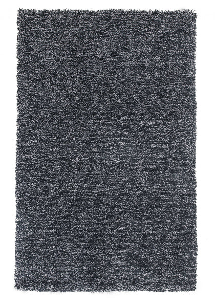 5'x7' Black Heather Indoor Shag Rug