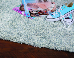 5'x7' Slate Heather Indoor Shag Rug