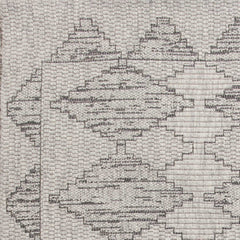 6'7 x 9'6 Polypropylene Grey Area Rug