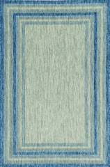 3' x 5' UV Treated Polypropylene Grey or Denim Area Rug
