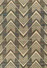 2'7 x 4'11 Polypropylene Grey Area Rug