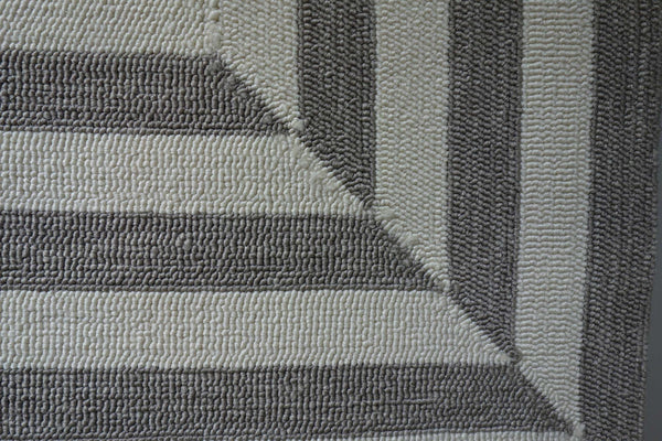 3' x 5' UV treated Polypropylene Oatmeal Area Rug