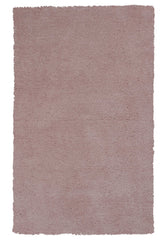 3' x 5' Rose Pink Plain Area Rug