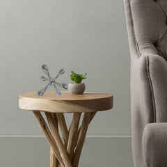 5' Silver Finish Decorative Jack