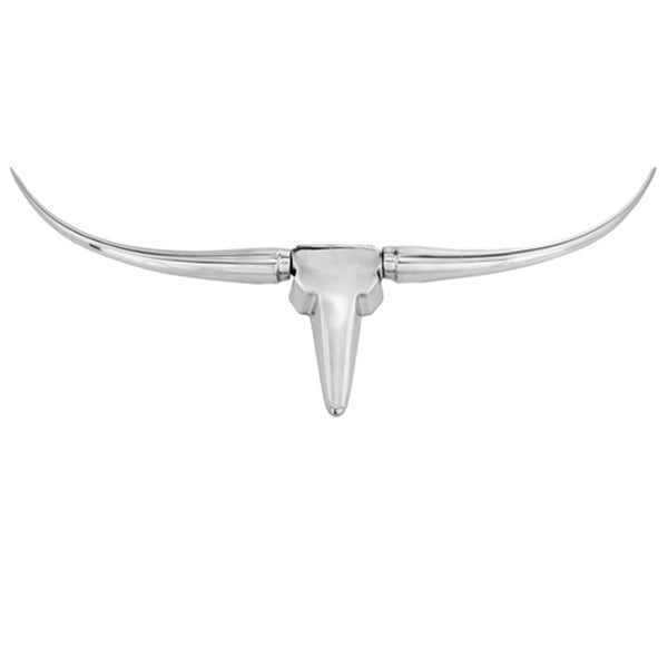 2' x 38' x 10' Buffed Long Horn Wall Bust