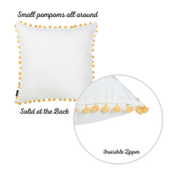 18"x 18" Tropical Pineapple Decorative Throw Pillow Cover